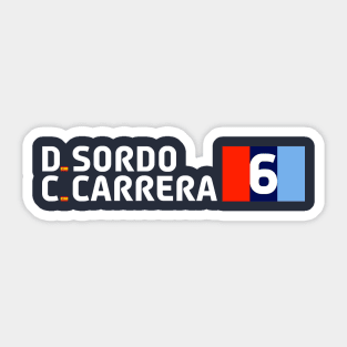 Dani Sordo/Candido Carrera Sticker